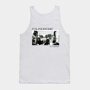 Palindrome B&W Drawn (Black Text) Tank Top